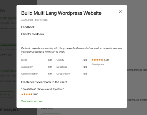 Vietito review for wordpress services